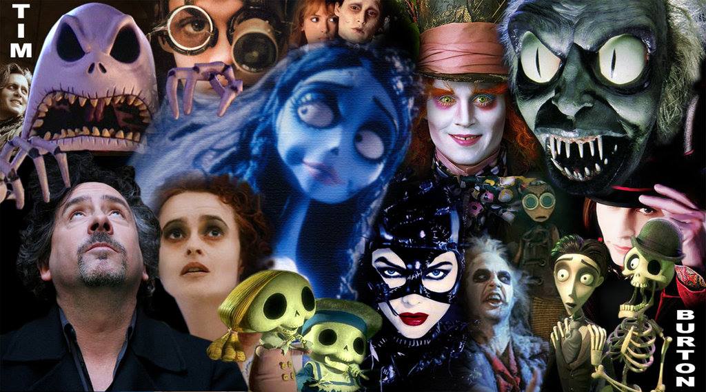 animated tim burton movies