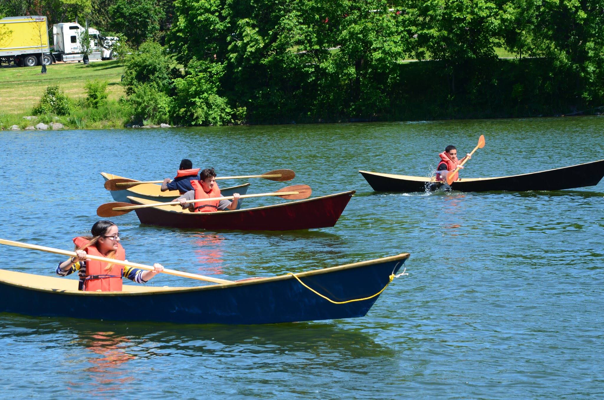 Students to Launch handcrafted boats via Buffalo Maritime Center's Hand ...