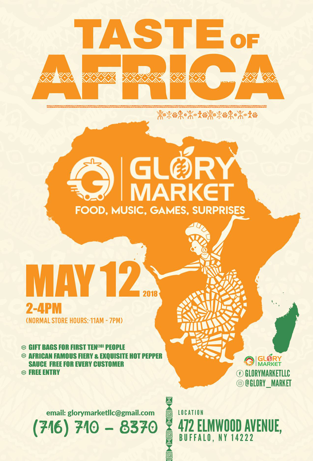 Taste of Africa @ Glory Market - Buffalo Rising