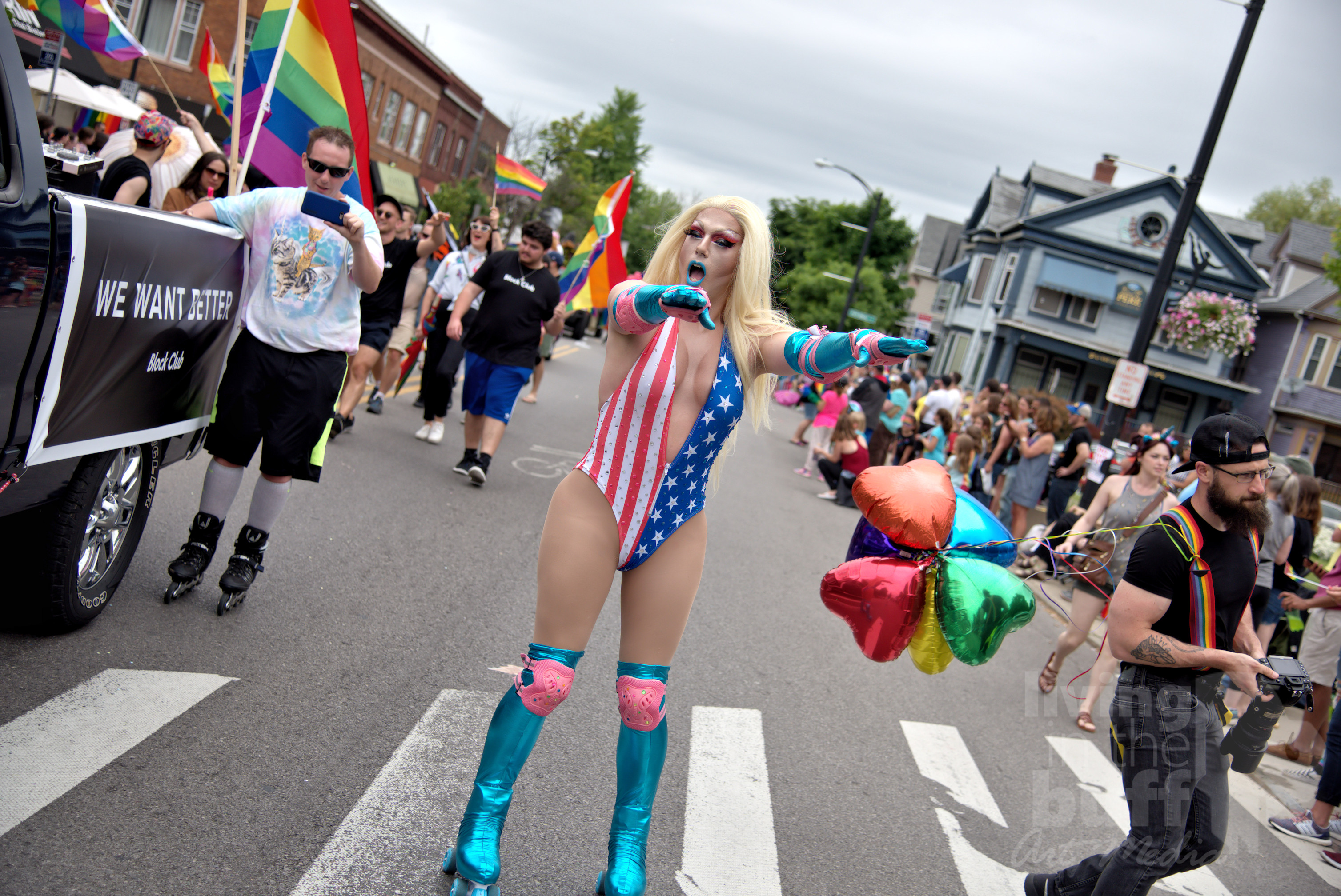 pictures of gay pride parade in buffalo