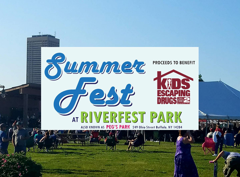 Inaugural SummerFest Riverfest Park Buffalo Rising