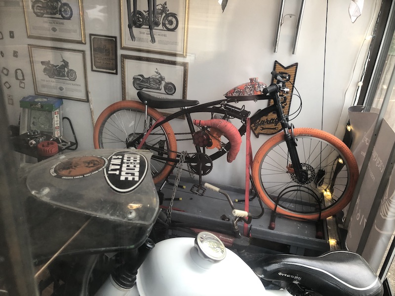 motorized bicycle shop