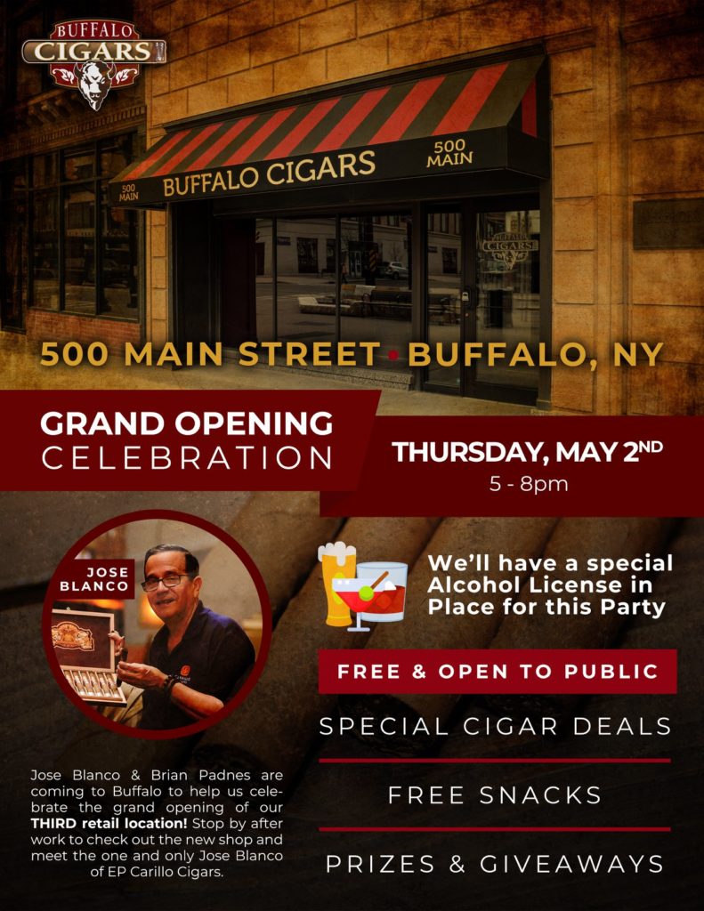 Buffalo Cigars Grand Opening Spirits & Stogies Festival Buffalo Rising